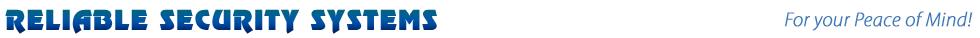 Reliable Security Systems Logo